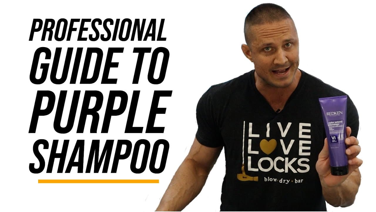 Video thumbnail about purple shampoo for bleached hair