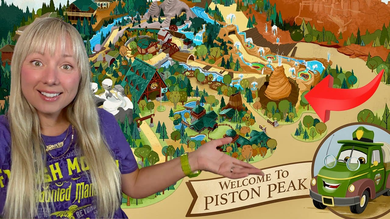 Video thumbnail about disney world florida cars land