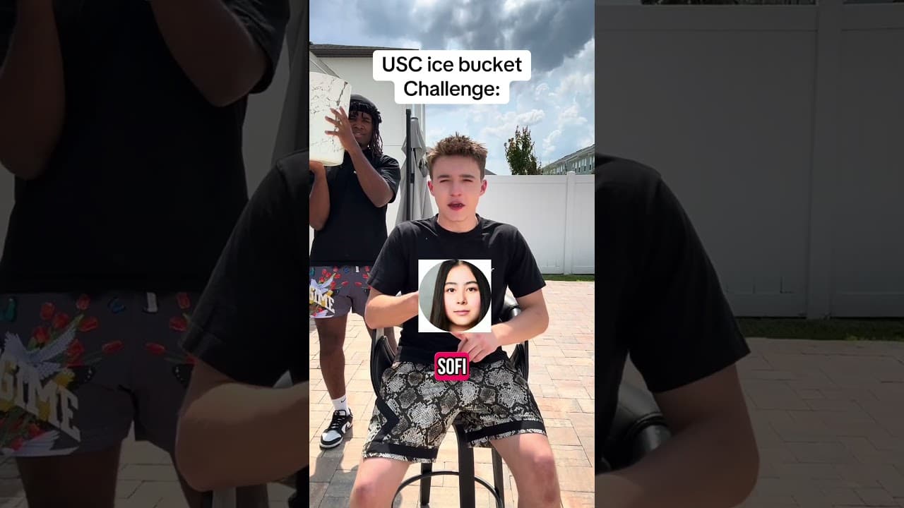 Video thumbnail about als ice bucket challenge usc